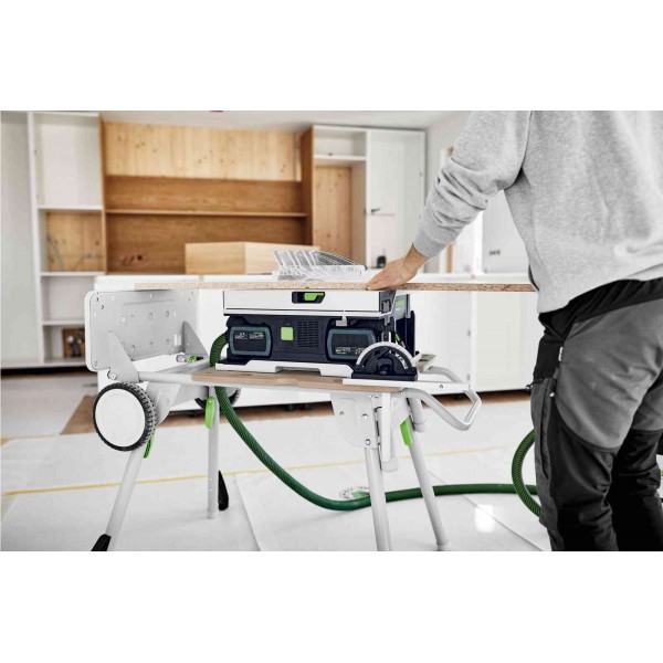 Sega circolare da banco a batteria CSC SYS 50 EBI-Basic