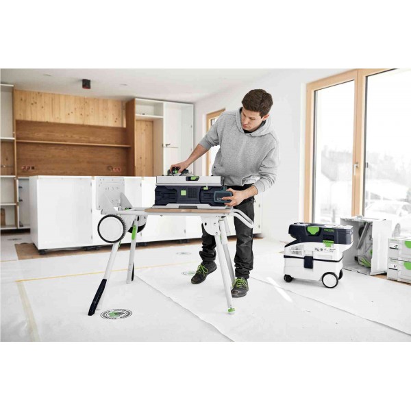 Sega circolare da banco a batteria CSC SYS 50 EBI-Basic