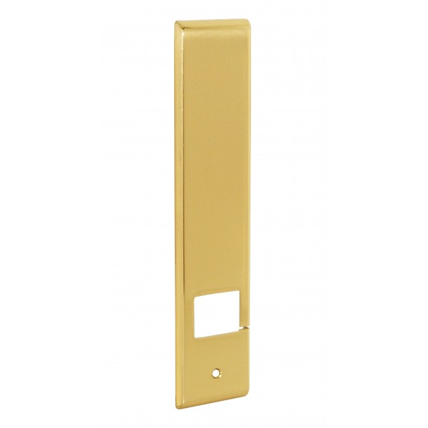 Copriavvolgitore 53x240mm ottone oro lucido