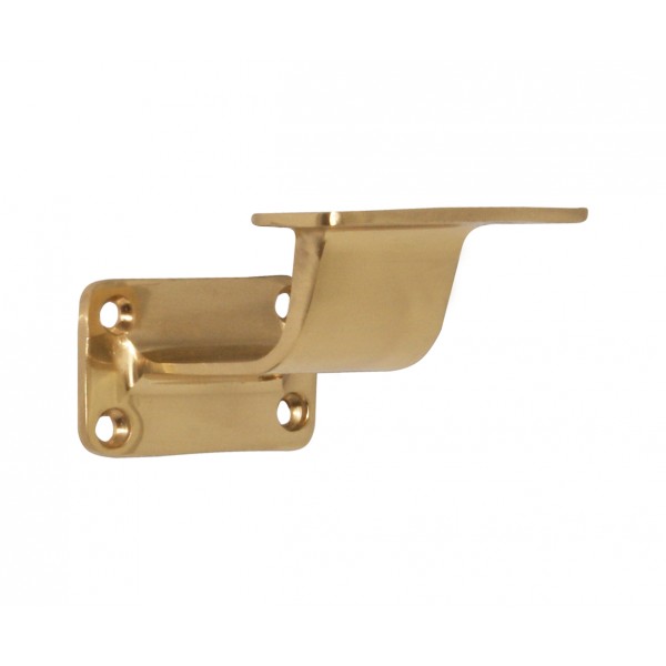 Supporto quadro corrimano ottone lucido