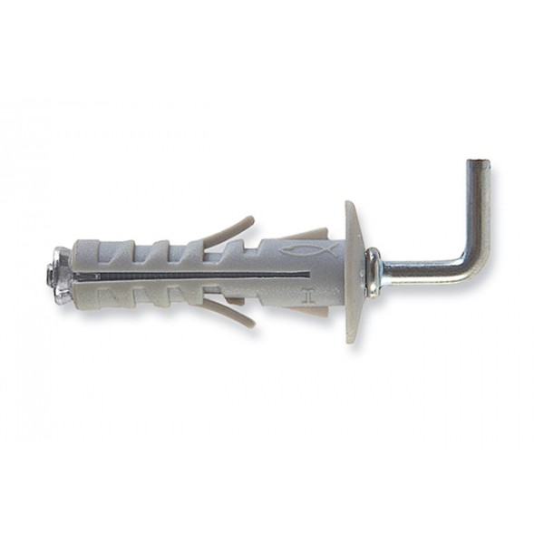 Sb 9/2 k tassello d. 9 mm c/gancio medio (6 pz)