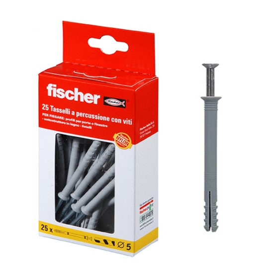 N y tassello perc. d. 5 x 50 c/vite tsp pz (25 pz)