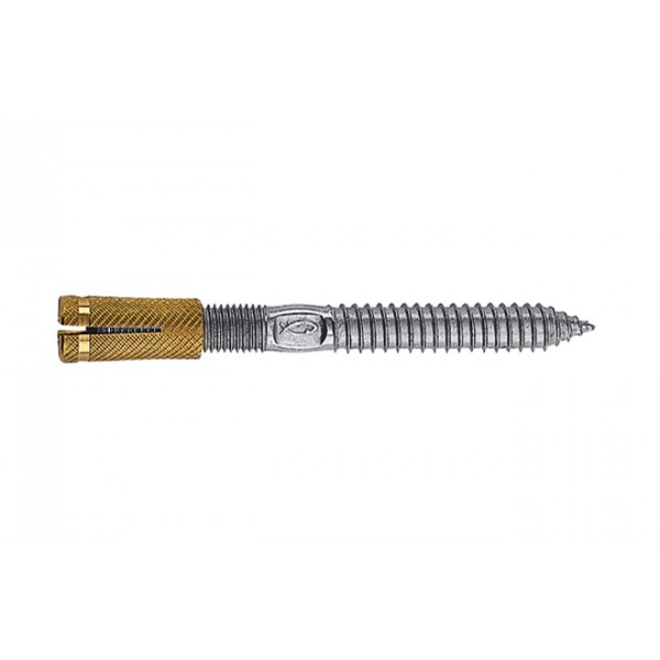 Pos tassello d. 10 x 30 mm c/vite doppio fil. m8