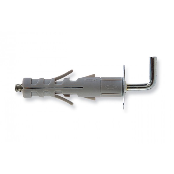 Sb 12 l 2 tassello d. 12 x 57 mm c/gancio medio