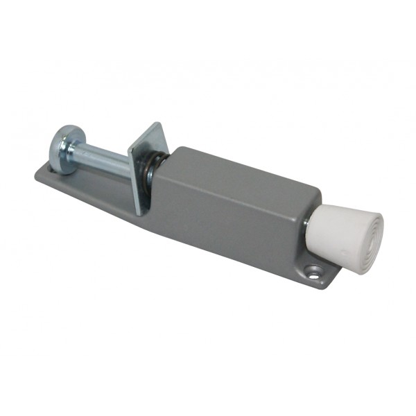Fermaporte a pedale tipo piccolo vern.argento