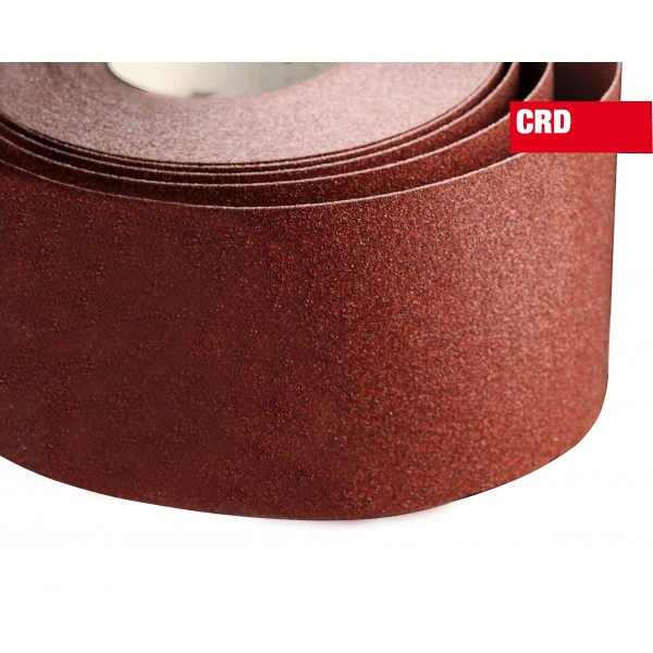 Carta abrasiva corindone 115 mm x 5 mt grana 180