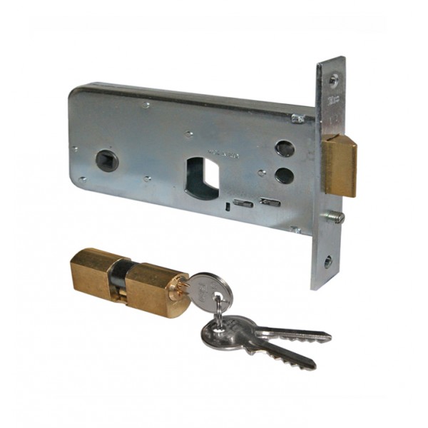 Serratura fasce yale zincato rev. e.60 f22 c/scroc