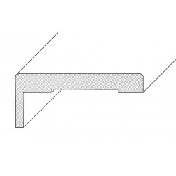 Coprifilo piatto imp. 70x12x2250 ala 25 tanganika