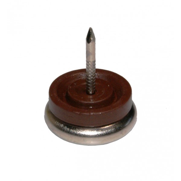 Scivolo silenzioso acciaio c/falsa vite mm.20
