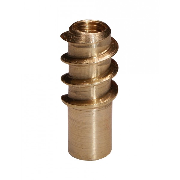 Bussola ottone c/rib.8ma 12x30