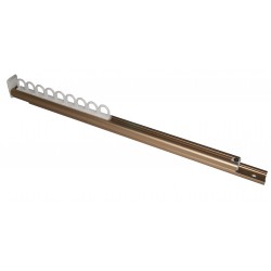 Estr. per armadi in all.c/ganci scorr.cm.50 bronzo