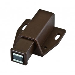 Magnetico automatico a spinta int.32mm.marrone