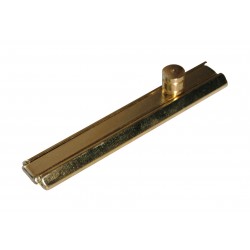Catenacciolo profilato mm.60 ottone lucido