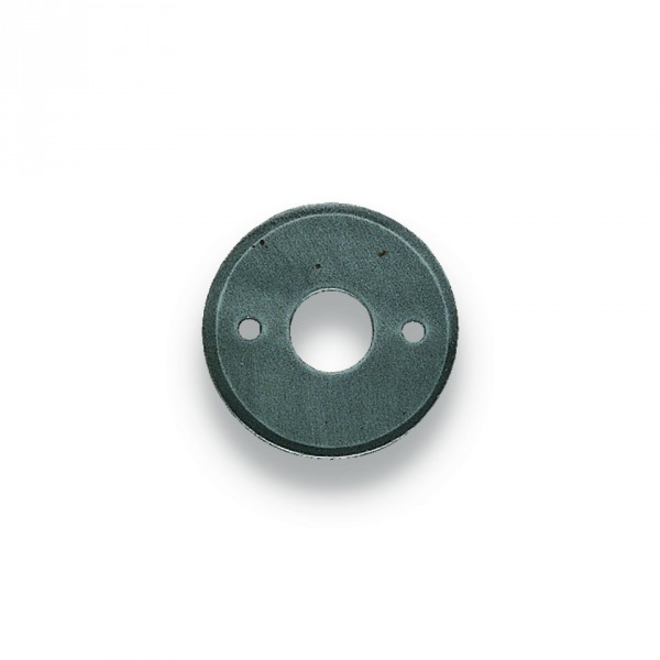 Rosetta tonda d. 43 sherardise patine