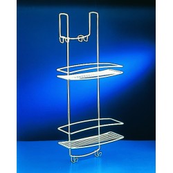 Supporto per doccia 2 piani ( a sella ) cm 26x20x5