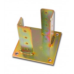 Supporto travi c/piastra 120x120 mm tropicalizzato