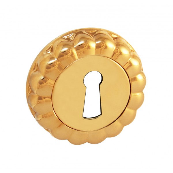 Bocchetta tonda patent d. 54 oro