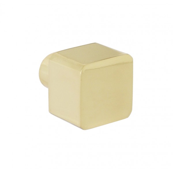 Pomolo per mobile 20x20x25 oro lucido