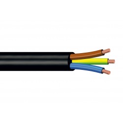 1m cavo tripolare h05vv-f sezione 3x1,5mm², imq, c