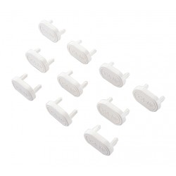 10 copripresa in materiale termoplastico, per pres