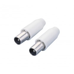 2 spine tv con uscita cavo assiale, passo ø 9,5mm