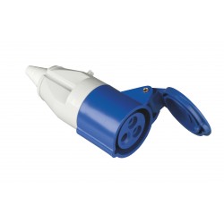 Presa mobile iec309 16a 2p+t 200÷250v~, imq, ce