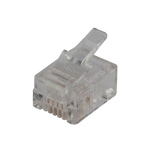20 spine telefoniche &quot;plug&quot; 6/4 poli