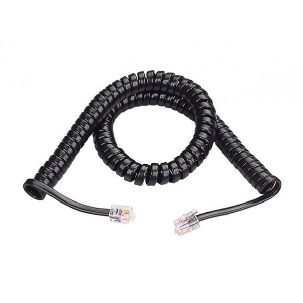 Cavetto estensibile telefonico a 4 conduttori, lun