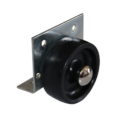 Ruota supp.fisso zinc.d40