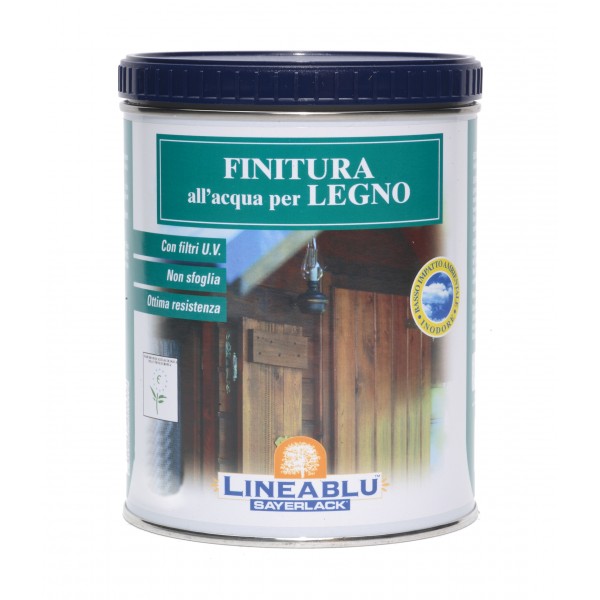 Finitura acqua rovere 40 gloss esterno lt 0,75