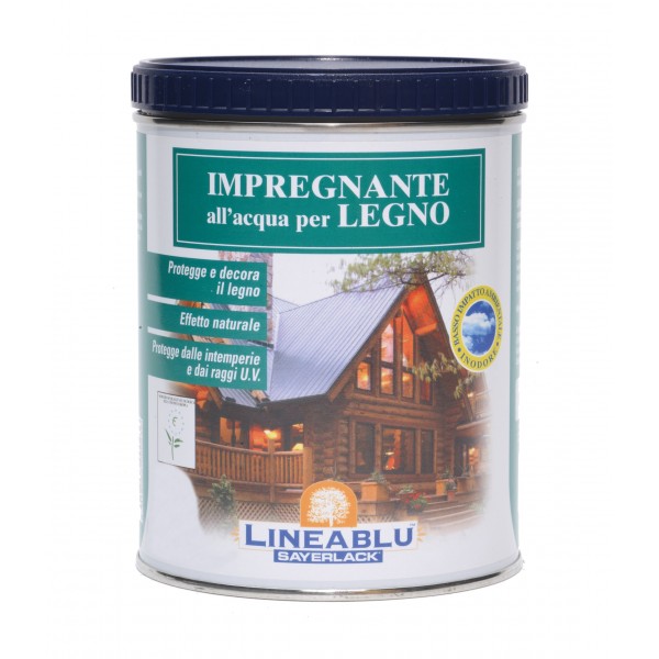 Impregnante acqua trasparente esterno lt 0,75