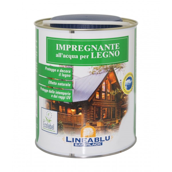 Impregnante acqua noce scuro esterno lt 2,5