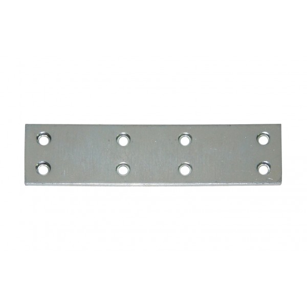 Piastra diritta 120x30x2 mm zincato
