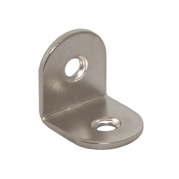 Lastrina piegata 17x17x15 mm nichelato