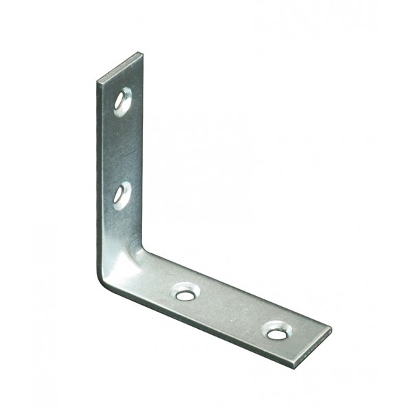 Lastrina piegata 90x90x15 mm zincato