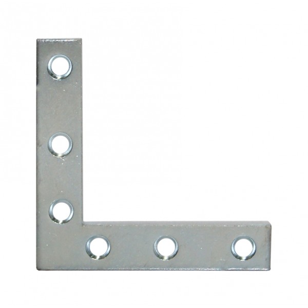 Lastrina a squadra 80x80x18 mm zincato