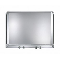 Coperchio piani c/comandi frontali 70 cm inox
